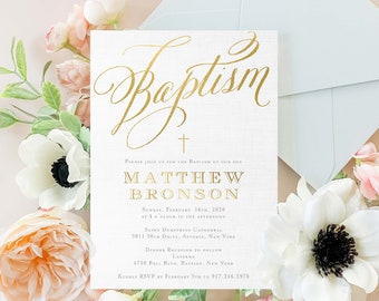 Baptism invitations - baptism invitation - christening Invitation - cross invitation - religious invitation -  baptism - cross invite