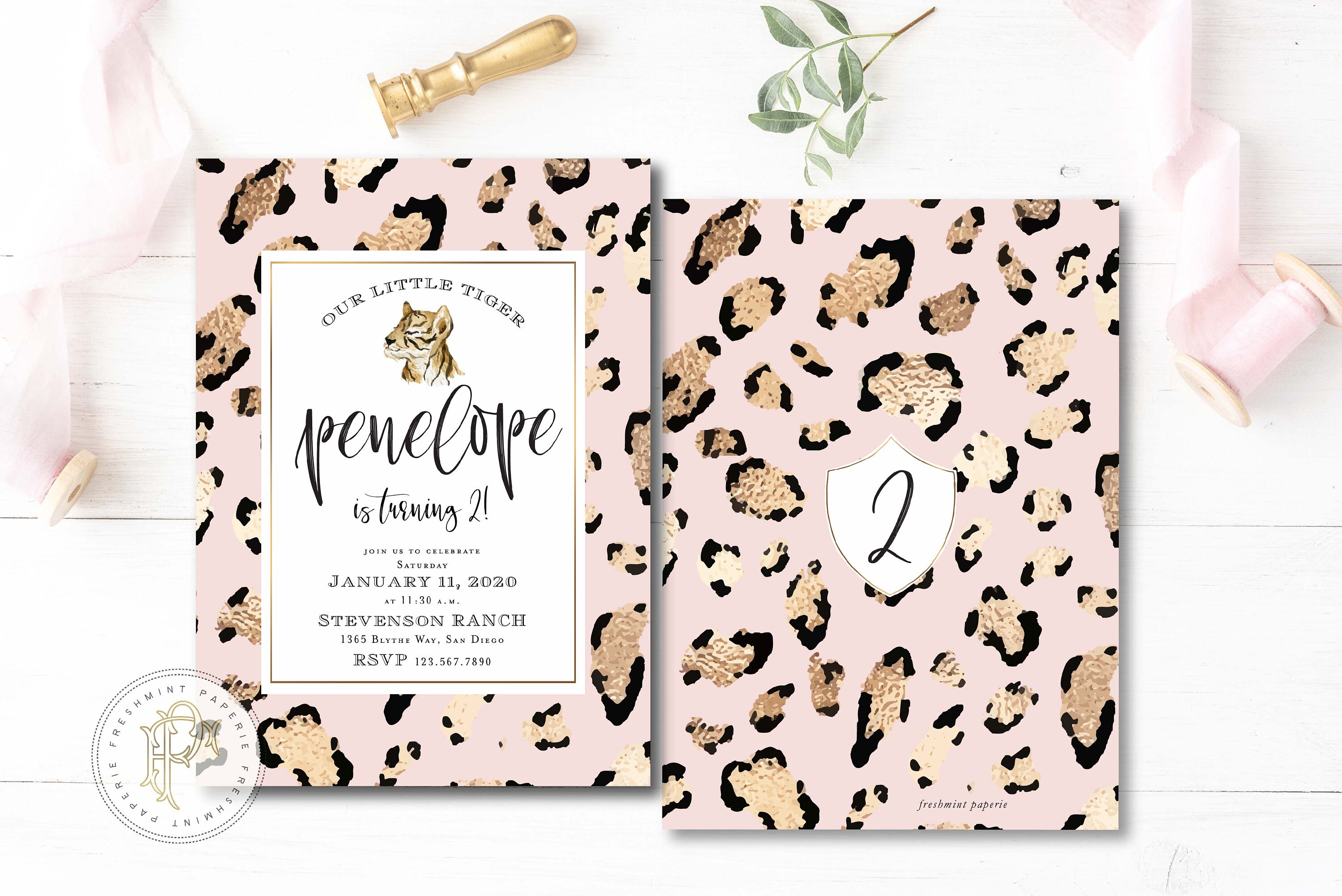Tiger invitation Party Animal Invitation Zoo Party Wild Animal