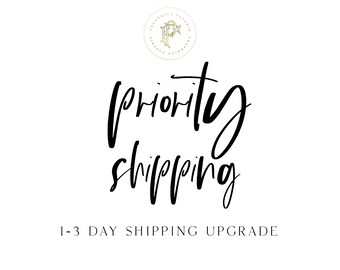 Priority Express Shipping Upgrade - 1-3 day shipping upgrade