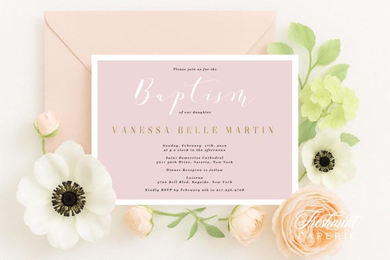 Baptism invitations - baptism invitation - christening Invitation - cross invitation - religious invitation -  baptism - cross invite