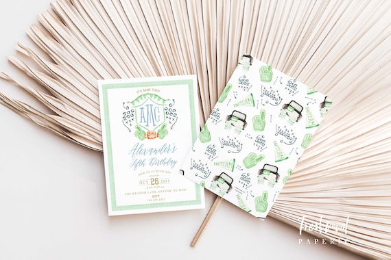 Tailgate invitation, Football invitation, Tailgate Party Birthday Invitation, Boys Birthday Invitations, Game invitation, Sports invitation