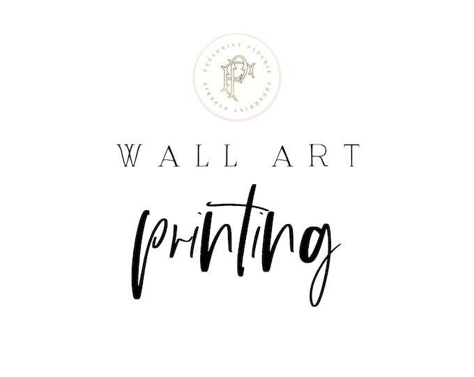 Wall Art Professional Printing Service on Cardstock