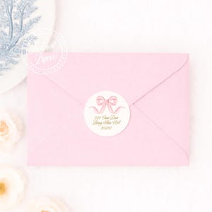 Stickers voor retouradressen die bij elke uitnodiging in onze shop passen afbeelding 2