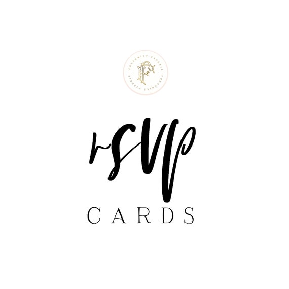 RSVP - Response Card - add on - freshmint paperie