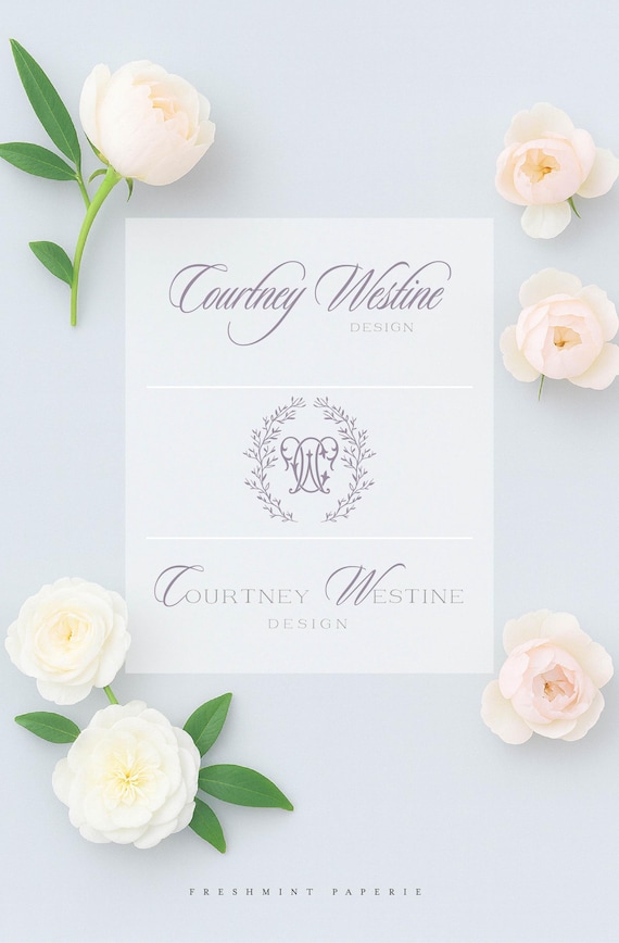 Logo Design, Business Branding, Modern Logo, Calligraphy Logo, Branding, Pretty Logo Designs, Feminine Logo, Monogram Logo