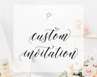 Custom Invitation Design - Freshmint Paperie