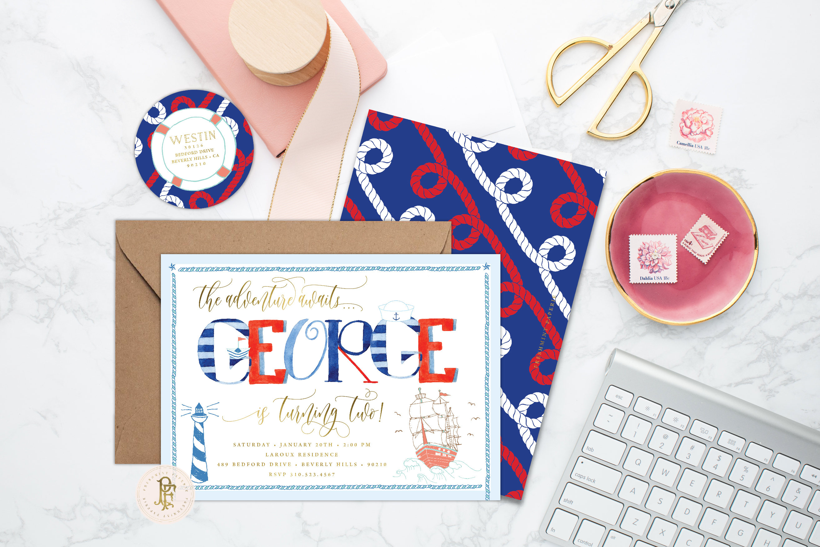 nautical invitation nautical birthday invitation nautical