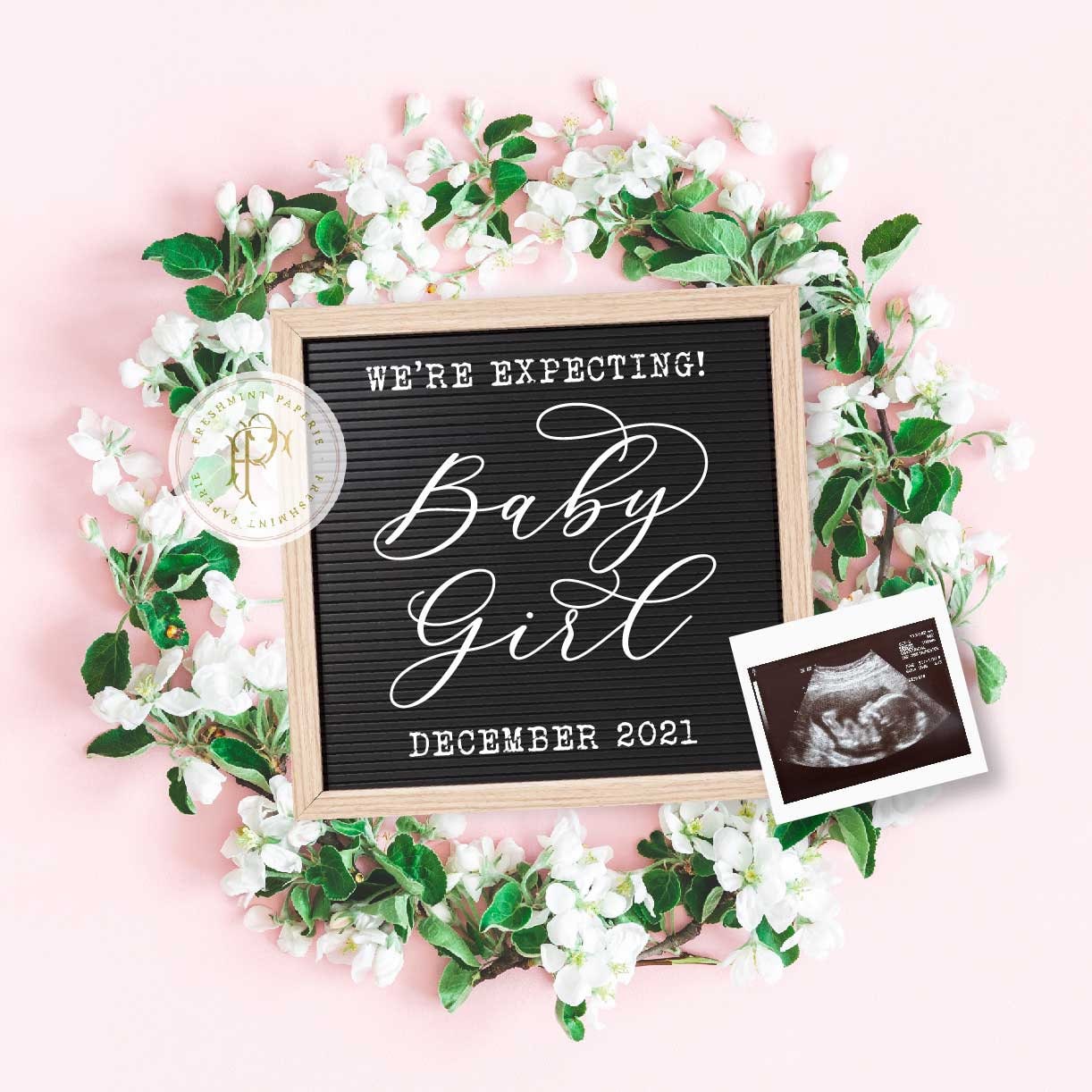 Pregnancy Announcement For Social Media Baby Announcement For Social Media Personalized Letter Board Pregnancy Announcement