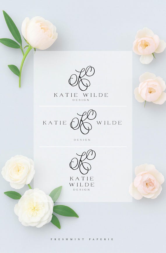 Logo Design, Business Branding, Modern Logo, Calligraphy Logo, Branding, Pretty Logo Designs, Feminine Logo