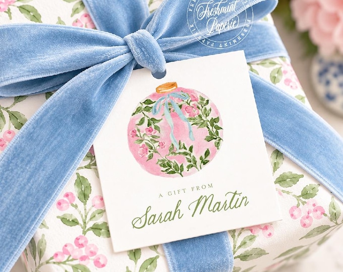 Personalized Gift Tags: Set of 25