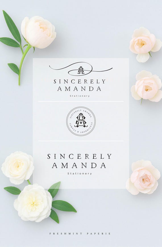 Logo Design, Business Branding, Modern Logo, Calligraphy Logo, Branding, Pretty Logo Designs, Feminine Logo, Monogram Logo
