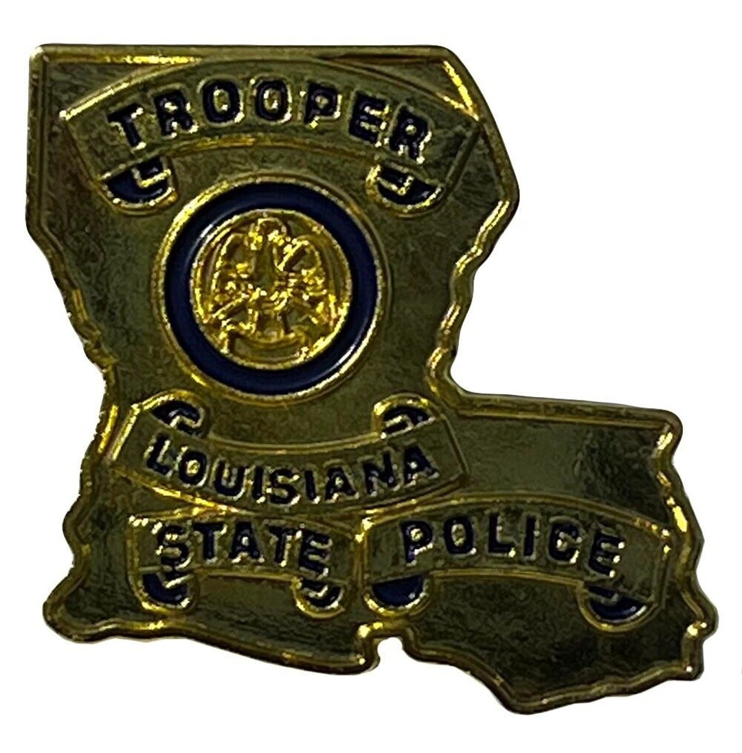 Louisiana State Police Trooper Hat Cap Lapel Pin PO-519 - Etsy