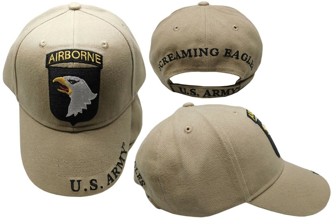 Men's Camouflage Army Cap Camo 101st Airborne Division 'Screaming