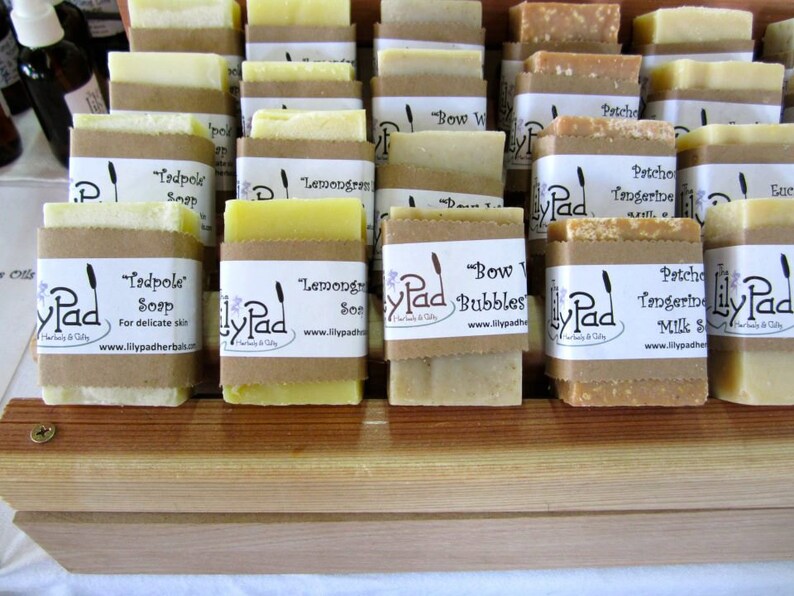 TOP SELLER Rosemary & Mint Shampoo Bar Soap. Coldprocess Etsy