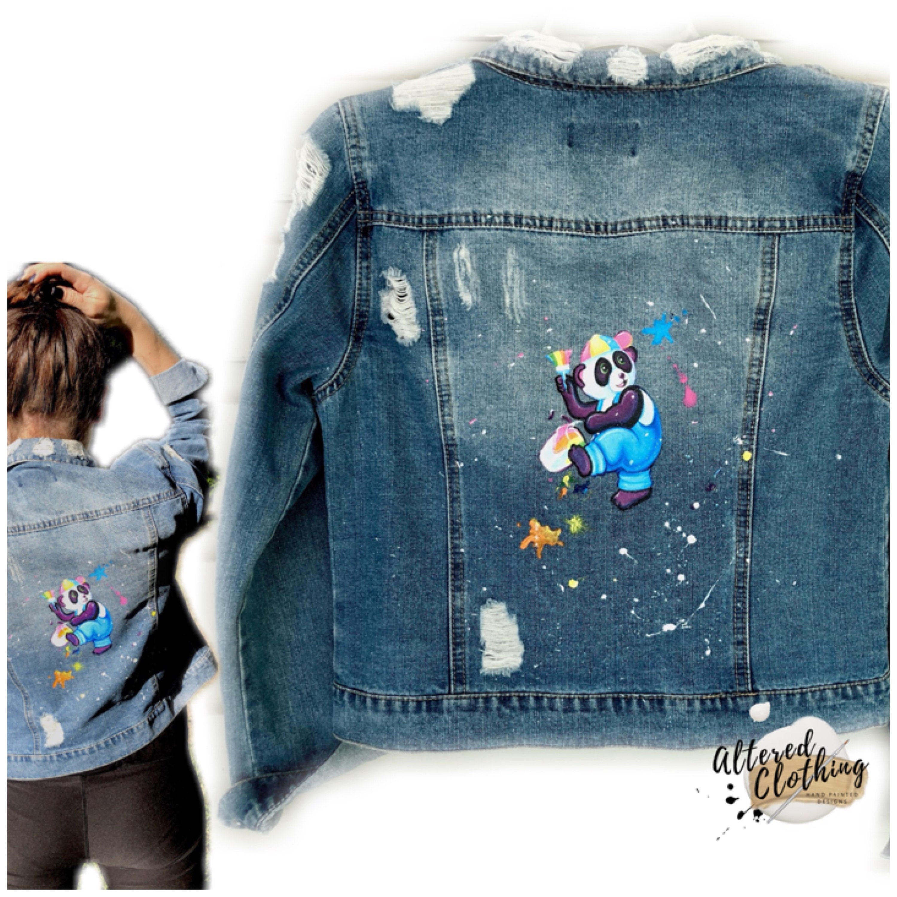 lisa frank jean jacket