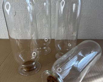 antique inverted apothecary jars