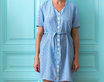 Summer dress light blue