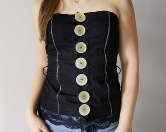 Button Corset Button Line