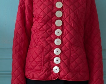 Quilted jacket * Red lady