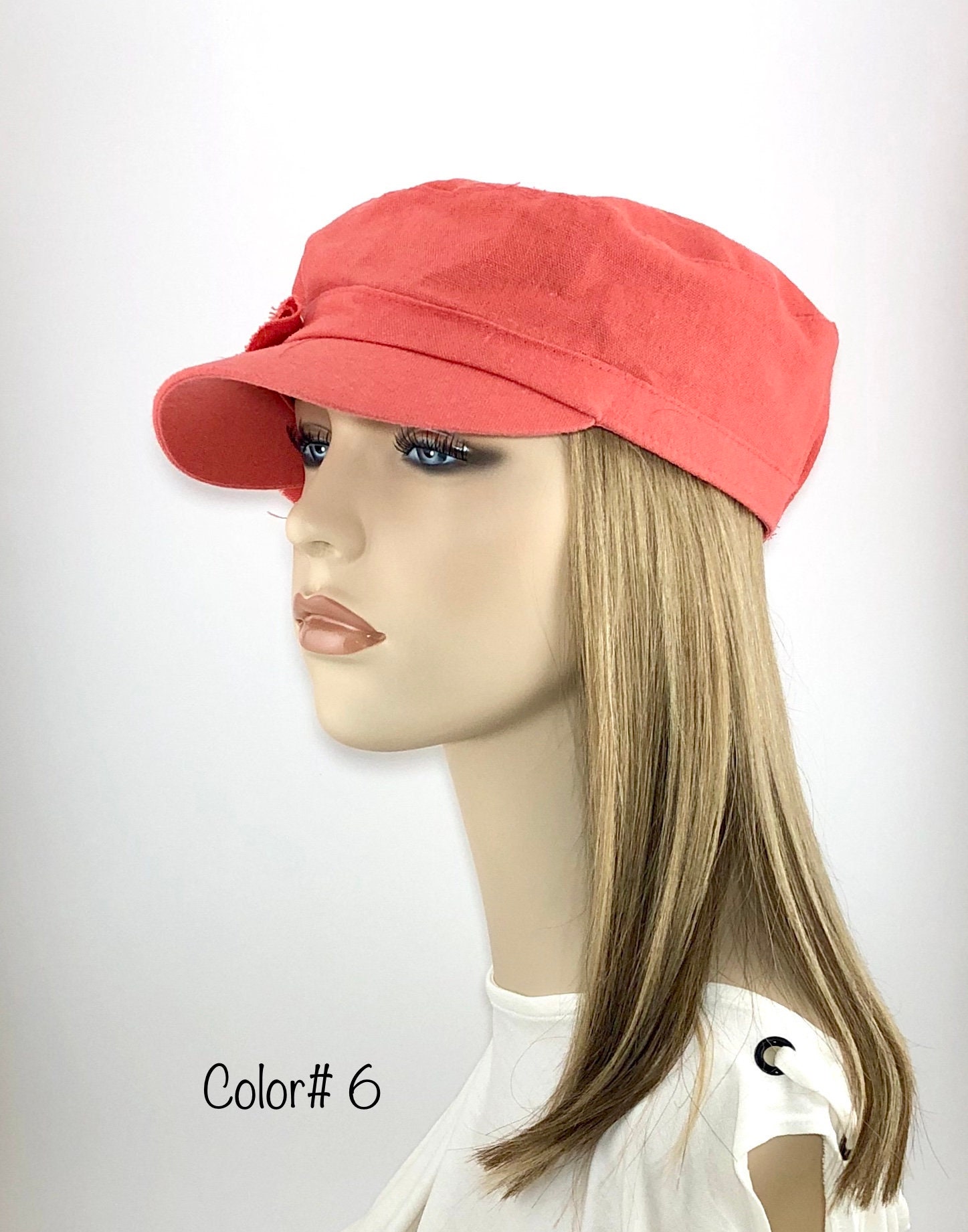 Salmon color hat Clearance