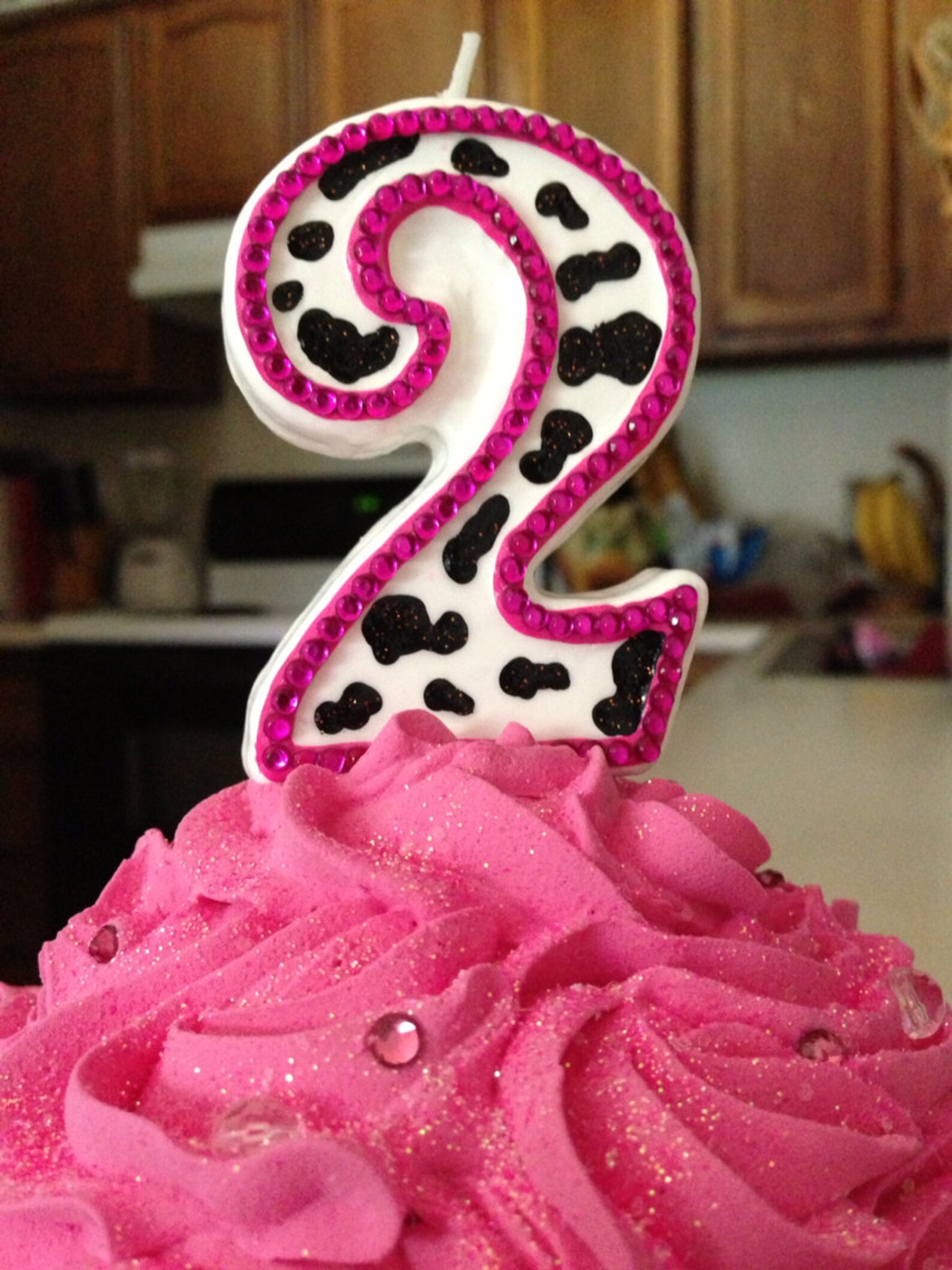 3 Inch Tall Blingy Cowgirl or Farm Tractor Candle Etsy