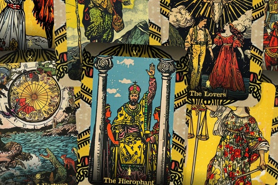 The Golden Dawn Tarot - 78 Cards - Tarot - Tarot Deck - Fortune
