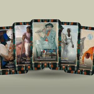 Neo Realism Tarot - Major Arcana - Candido Portinari - Tarot - Tarot Deck - Fortune Telling - Divination tools - Tarot Gift - Art Tarot
