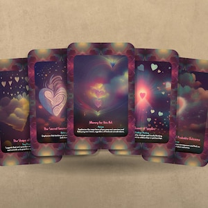 La Forma de mi Corazón - Cartas de Oráculo Inspiradas en la canción de Sting - Cartas - Oráculo - Baraja de Oráculo - Afirmación - Herramientas de adivinación - Música
