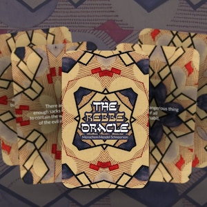 Le Rabbi Oracle - Cartes de Sagesse - Oracle juif - Oracle - Oracle Deck - Diseuse de bonne aventure - Outils de divination - Menachem Mendel Schneerson