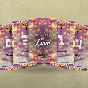 Numerologia do Amor - A Experiência do Tarô Numerológico - Arcanos Maiores - Adivinhação - Ferramentas de Adivinhação - Cartas Ilustradas
