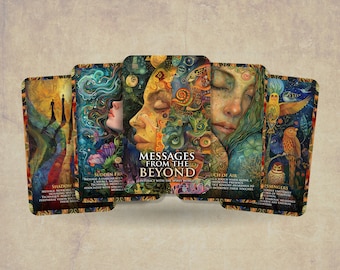 Messages from the Beyond - Oracle Cards -  Interact with the spirit world - Divination tools -