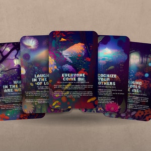 Karma istantaneo - Carte Oracolo - Intuizioni - 22 carte - Oracolo - Mazzo Oracolo - Testi Saggezza - Strumenti di divinazione