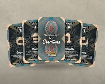 Numerología para Creativos - La Experiencia del Tarot de Numerología - Arcanos Mayores - Adivinación - Herramientas de Adivinación - Cartas Ilustradas