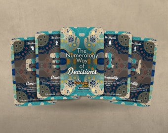 The Numerology Way of Decisions - The Numerology Tarot Experience - Major Arcana - Fortune Telling - Divination tools - Illustrated Cards