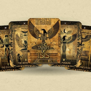 The Tarot of Isis - 78 cards - Tarot - Tarot Deck - Fortune Telling - Divination tools
