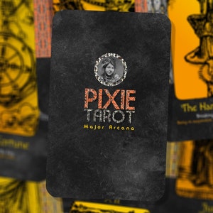 Pixie Tarot - Arcanos Maiores - Tarot Clássico - Baralho de Tarot - Cartomancia - Ferramentas de adivinhação - Presente de Tarot - Cartas Ilustradas