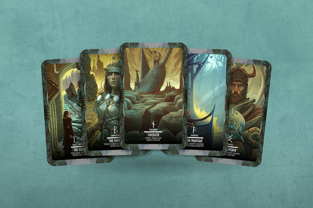 Tarot Vikingos - Arcanos Mayores - Runas