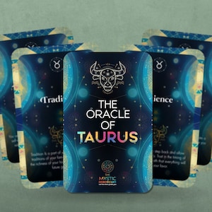 The Oracle of Taurus - The Mystic Horoscope - Let the stars guide You - Star Sign - Zodiac - Oracle - Fortune Telling - Divination tools
