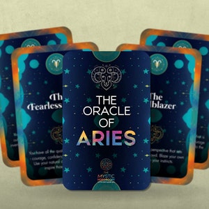 The Oracle of Aries - The Mystic Horoscope - Let the stars guide You - Star Sign - Zodiac - Oracle - Fortune Telling - Divination tools