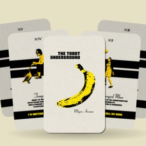 Le tarot souterrain - arcanes majeurs - le velours souterrain - jeu de tarots - diseur de bonne aventure - outils de divination - cadeau de tarot - mélomane