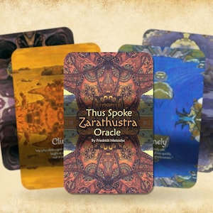 Così parlò Zarathustra Oracolo - Friedrich Nietzsche - Oracolo - Mazzo di Oracoli - Divinazione - Strumenti di Divinazione - Dono dell'Oracolo - Carte Mistiche