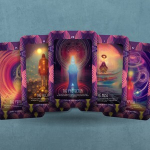 I Tarocchi Alternativi - Scopri La Saggezza Interiore - 22 carte - Mazzo di Tarocchi - Predizione del futuro - Strumenti di divinazione - Carte illustrate