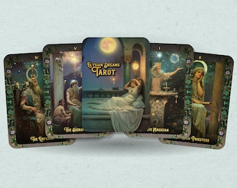 Elysian Dreams Tarot - 78 cards - Tarot - Tarot Deck - Fortune Telling - Divination tools