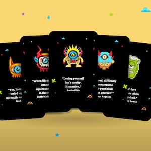 Make Your Own Magic - 25 Daily Affirmation Cards - Angel Cards - One card a day - Affirmation Cards - Affirmation Deck - Oracle insights