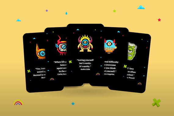 Make Your Own Magic - 25 Daily Affirmation Cards - Angel Cards - One card a day - Affirmation Cards - Affirmation Deck - Oracle insights