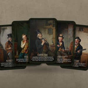 L'Oracle de l'horloger - Oeuvre d'art d'Hermann Kern - Deck d'Oracle - Prédicateur de bonne aventure - Outils de divination - Cadeau Oracle - Cartes Oracle de la vie