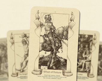 The Tarot of Dürer - Major Arcana - Tarot Deck - Fortune Telling - Divination tools - Tarot Gift -  Illustrated Cards