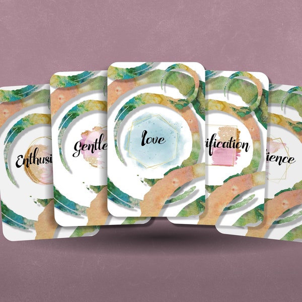 Oracle 23 - Powerful Words - 23 Magic Words - Oracle - Oracle Deck - Fortune Telling - Divination tools - Oracle Gift - insight Cards
