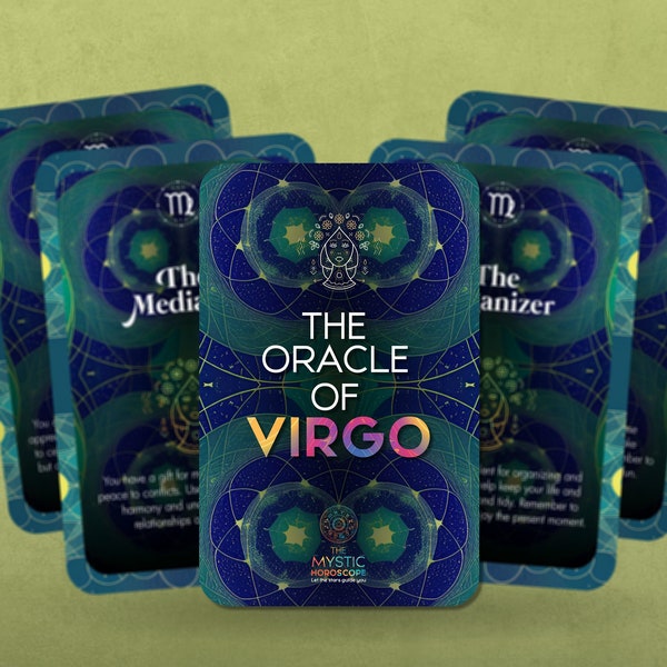 The Oracle of Virgo - The Mystic Horoscope - Let the stars guide You - Star Sign - Zodiac - Oracle - Fortune Telling - Divination tools