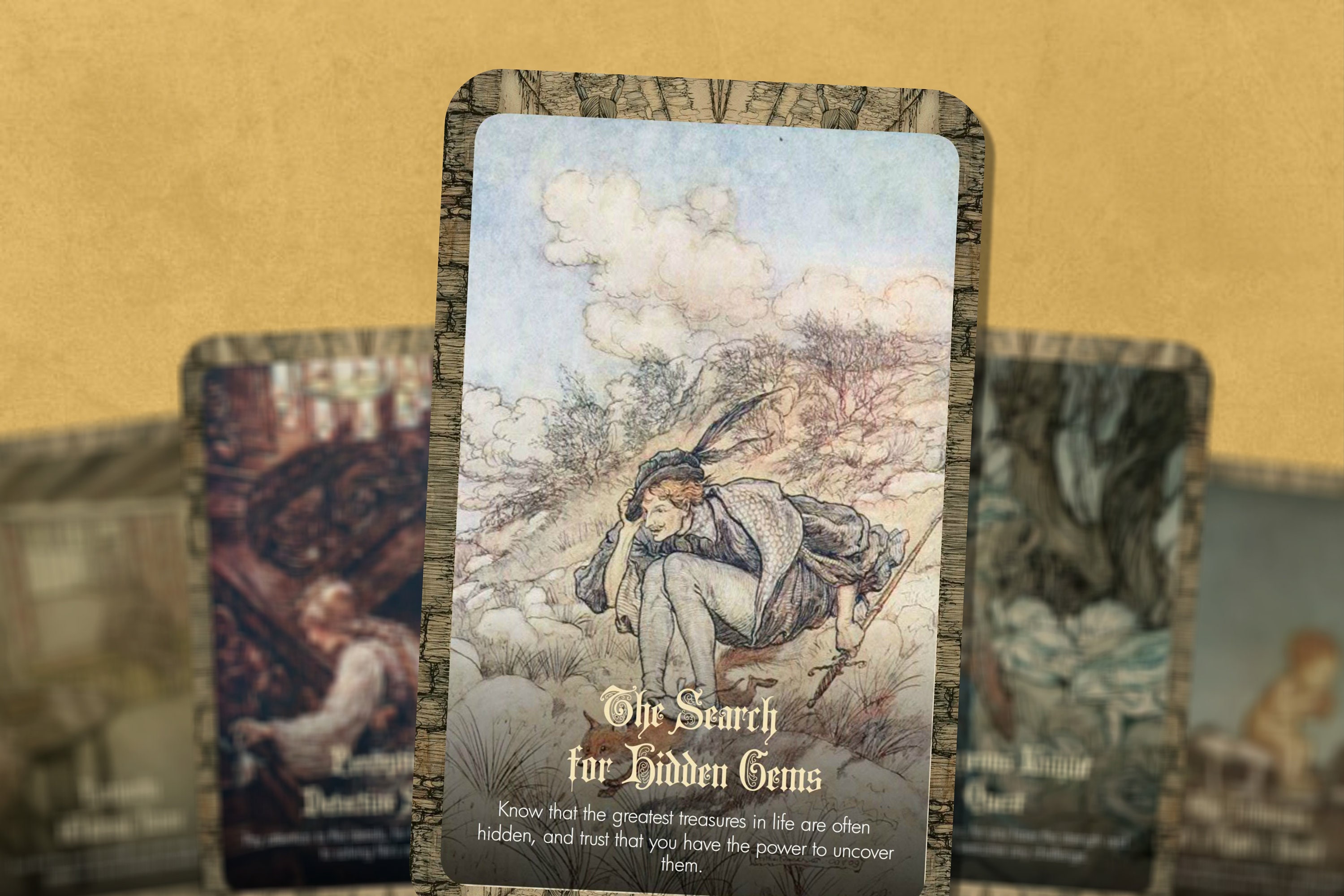 Illustrated Dreams Oracle - Artwork by Arthur Rackham - Oracle Cards ...